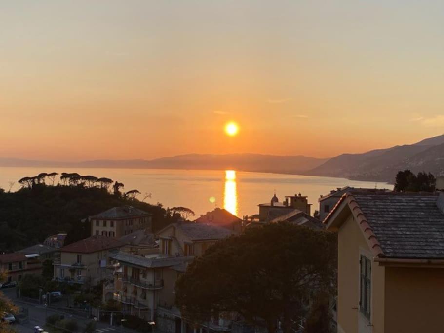 Apartamento Vista Sul Golfo Camogli Exterior foto